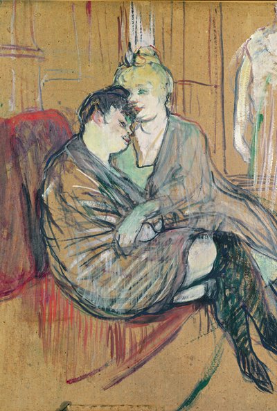 The Two Friends, 1894 by Henri de Toulouse Lautrec